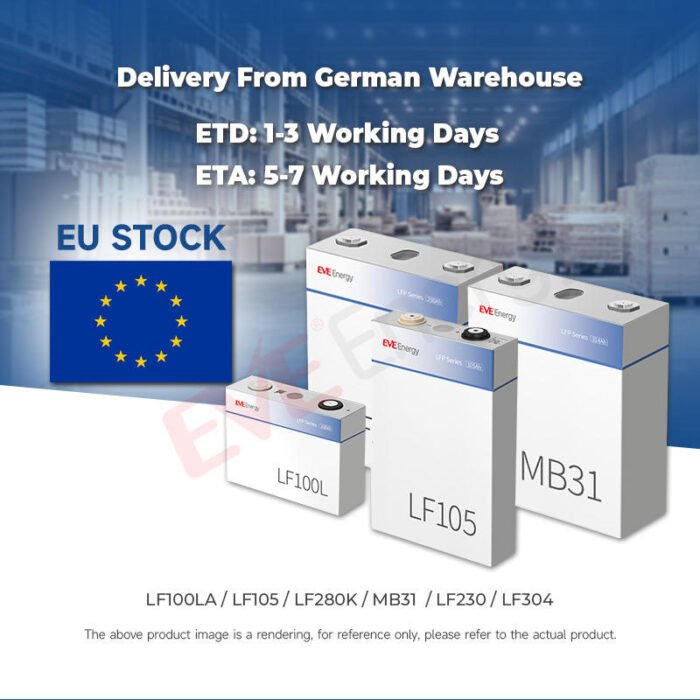 EVE LF150 150Ah LiFePO4 Battery – High Power Lithium Cell for EV & Industrial Use - Image 3